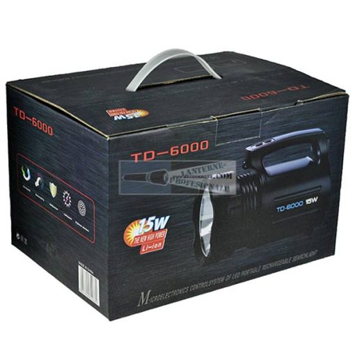 TD 6000 Lanterna Profesionala Cree Led XM L T6 1600 Lumeni 3