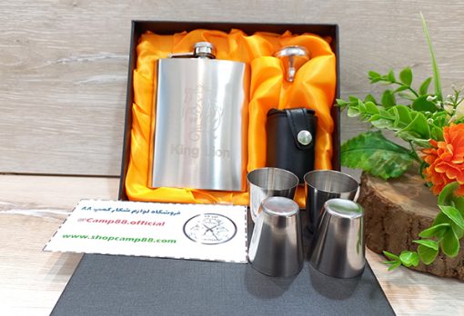 ست قمقمه کتابی 4لیوانه