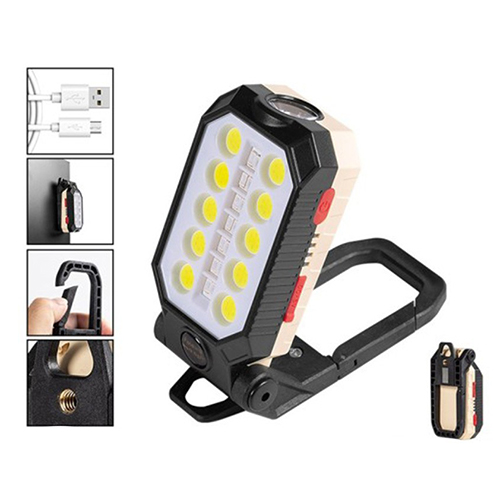 چراغ-شارژی-led-آهنربایی-w599b-3 چراغ شارژی led آهنربایی w599b 3