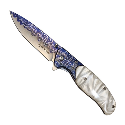 چاقو جیبی تاشویی برونینگ تیغه آبی