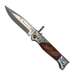 چاقو جیبی ضامن دار مدل AK-47 CCCP