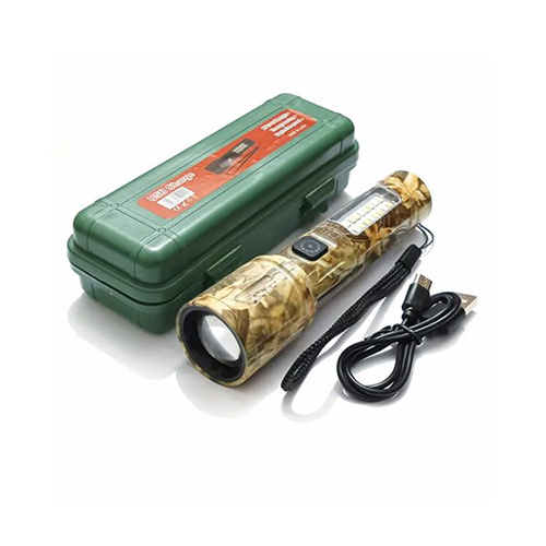 چراغ-پلیسی-استتار-زوم-دار-4 چراغ قوه زوم دار اسمال سان ZY-536