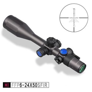 دوربین تفنگ دیسکاوری HI 6-24X50 FFP